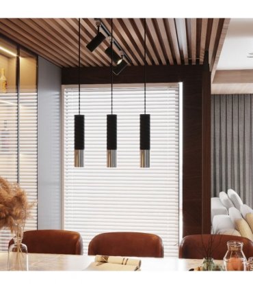 Ceiling lamp steel Loopez modern Design GU10