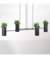 Pendant lamp Steel, aluminum Kukkia modern Design GU10/ES111