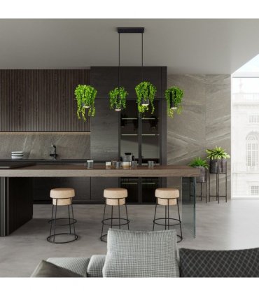 Pendant lamp Steel, aluminum Kukkia modern Design GU10/ES111