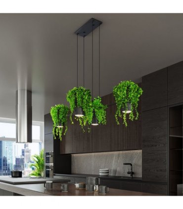 Pendant lamp Steel, aluminum Kukkia modern Design GU10/ES111
