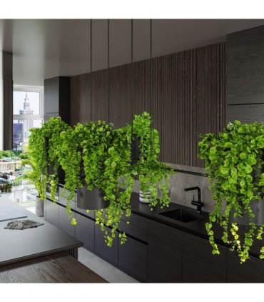 Pendant lamp Steel, aluminum Kukkia modern Design GU10/ES111