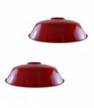 Ceiling Lampshade Metal Burgundy 36cm 2 Pack Retro Vintage E27/B22 Pendant