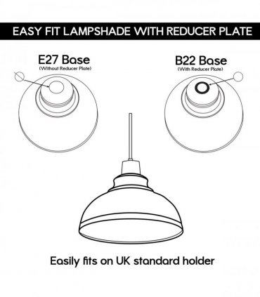 Metal Burgundy 29cm Vintage Curvy Lampshade for Living Room Dining Cafe Bar