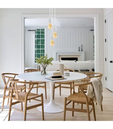Pendant Light Fitting, Lampshade Addable E27 Lamp White Holder Set PVC Cable