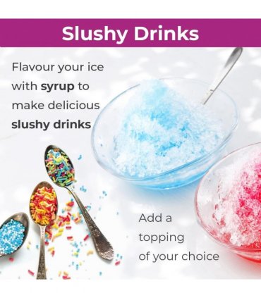 Neo Black Ice Snow Cone Slushy Maker Machine