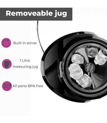 Neo Black and Copper Ice Crusher Slush Machine
