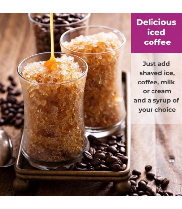 Neo Black and Copper Ice Crusher Slush Machine