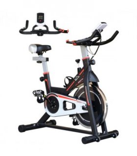 HOMCOM 8kg Flywheel Exercise Racing Bicycle Cardio Adjustable Resistance LCD