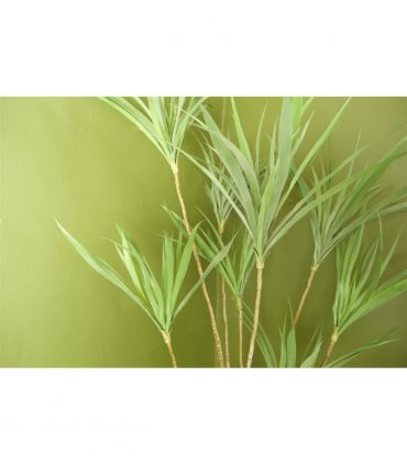 Artificial Natural Look Green 125cm Dragon Plant Dracaena Tree Plastic Leaves