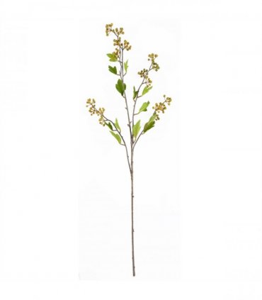 65cm Yellow Rose Display Geometric Glass Vase