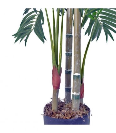 Artificial Palm Tree Large Green 120cm High Realistic Leaf Structure Fronds