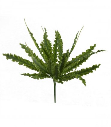 12 x 40cm Artificial Crocodile Fern Plant
