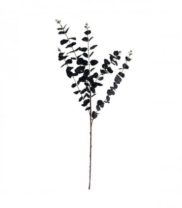 Glass Vase 80cm Artificial Purple Sunflower and Gold Leaf Display - Purple, Gold