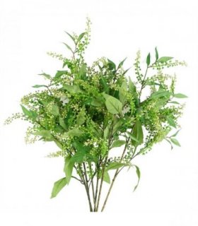 Pack of 6 x 85cm Artificial Green Foliage Spray