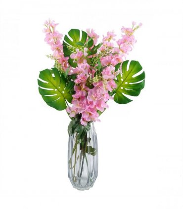 Pack of 6 x 85cm Artificial Green Foliage Spray