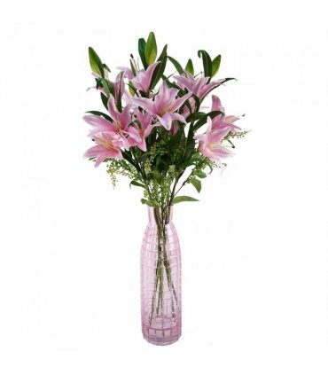 Pack of 6 x 85cm Artificial Green Foliage Spray
