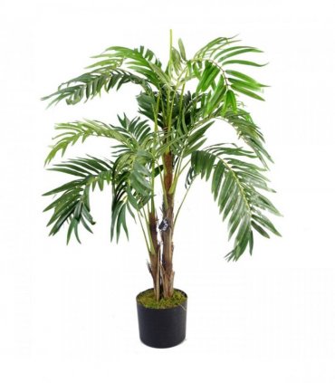 Artificial Palm Tree 120cm Green Leaf Large Realistic - Natural - Home Decor