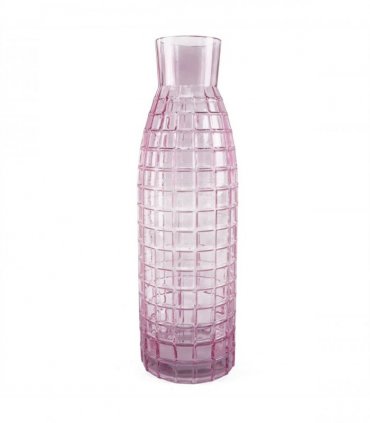 Artificial Flower Arrangements 100cm Pink Silk Blossom Glass Vase Home Decor