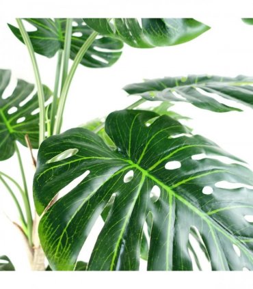 Artificial plant Green 150cm Realistic Monstera 150cm x 70cm x 70cm Black Pot