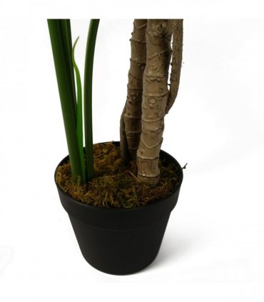 Artificial plant Green 150cm Realistic Monstera 150cm x 70cm x 70cm Black Pot