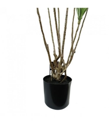 Artificial Dragon Tree Plant Green Plastic 125cm Natural Look Home Decor