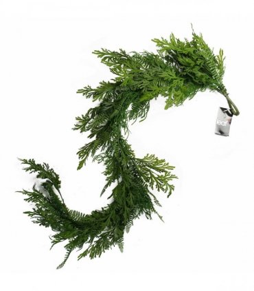 140cm Artificial Trailing Hanging Fern Garland Plant Realistic