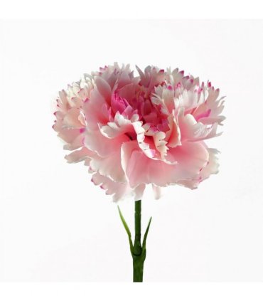 Artificial Flowers 12 Pink Carnation Light Pink 50cm Home Decor Bouquets