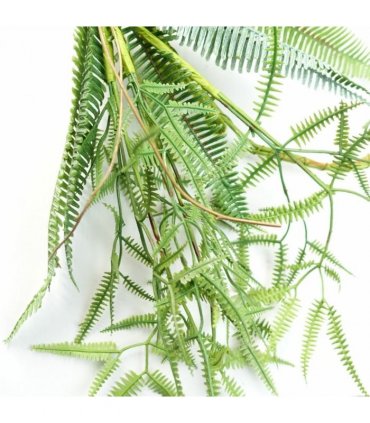 Artificial Trailing Hanging Fern Garland Green Plastic 180cm Realistic