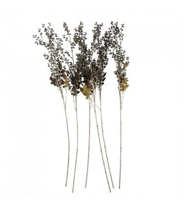 Pack of 6 x 85cm Artificial Dark Berry Stem