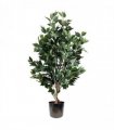 100cm Premium Artificial Ficus Twist Tree Multicolour Planter