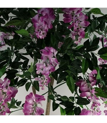 Artificial Light Pink Purple Wisteria Tree 150cm Tall x 70cm Wide Pink