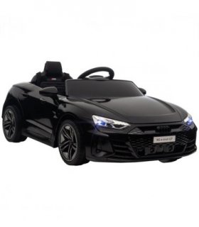HOMCOM Audi RS e-tron GT Licensed 12V Kids Electric Ride on W/ Remote, Black