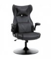 Vinsetto Gaming Chair Home Office Chair w/ Swivel Pedestal Base Lumbar Support