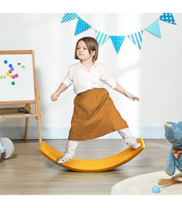 Balance Board, Kids Wobble Board Stepping Stone, Montessori Toy for 3-6 Years