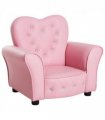 Kids Toddler Sofa Children Armchair Seating Chair Relax Girl Princess Pink