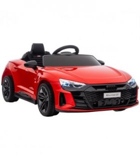 Audi RS e-tron GT Licensed 12V Kids Electric Car W/ Remote Horn Music, Red