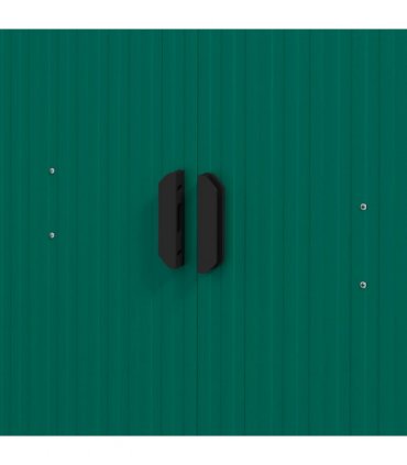 Outsunny 6.5x3.5ft Metal Garden Shed for Garden and Outdoor Storage, Green