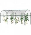 Outsunny Tomato Greenhouse with Top Tap, Pointed Bottom and Guy Ropes, Clear