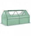 Raised Garden Bed Green 0.5mm thick steel plate 185L x 95W x 92H cm Outdoor Use