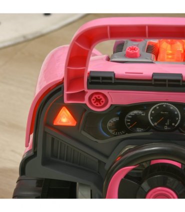 Kids Truck Engine Toy Set - Pink ABS and PP 47H x 40L x 39Wcm 3-5 Years