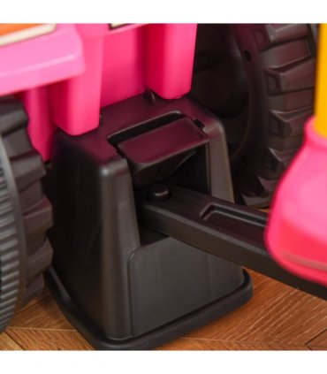 Sliding Car w/Horn Pink 91L x 29W x 44H cm Indoor & Outdoor 12-36 Months