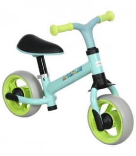 Baby Balance Bike Green Turquoise Black Grey Steel PP PU TPR EVA 18-48 months 8"
