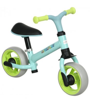 Baby Balance Bike Green Turquoise Black Grey Steel PP PU TPR EVA 18-48 months 8"