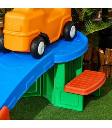 3(m) Up and Down Rollercoaster for Kids w/ Non-Slip Steps, for Ages 2-5 Years