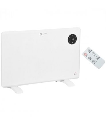 1200W Electric Convector Heater, Quiet Space Heater with LED Display, White