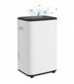 HOMCOM 20L/Day 6L Dehumidifier, Portable Quiet Air Dehumidifier for Laundry