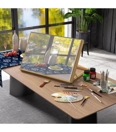 Vinsetto Desktop Table Easel Adjustable Table Top Easel for Adults Beginners