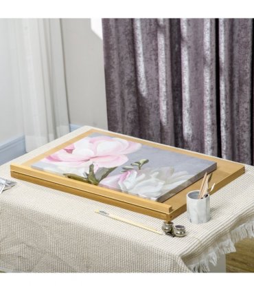 Vinsetto Desktop Table Easel Adjustable Table Top Easel for Adults Beginners