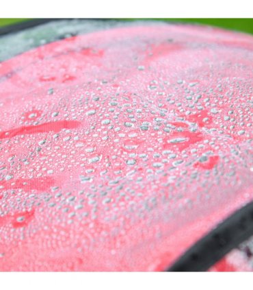 Dog Pram Rain Cover with Front, Rear Entry