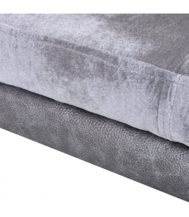 Dog Sofa Bed Kitten Couch Lounge for Small-Sized Dogs, Soft Padded - Grey